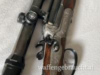 Rarität: Hahn-Triumpfbock Bockdrilling Ferlach .30-06 .222 Rem. 12/70