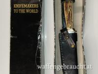 PUMA Kleiner Jagdknicker nach OBERFORSTMEISTER Frevert Hirschhorn No.3587, SOLINGEN, Germany, Sammlerstück !!! - RKJ