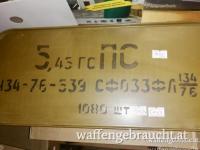 5,45x39mm Surplus in der verschweissten 1080 Stück Box