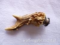 Nr. 9: Rehknöpfler mit Fassung aus Silber 925, 6.5 cm