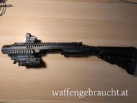 KPOS G2, Fab Defense Glock 19/17, Anschlagschaft Alu