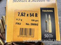 Sellier & Bellot 7,62x54 R Vollmantel 11,7g/180grs 149 Stück
