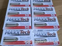 1500 STK ZVS & MAXXTECH 115gr 7,5g bzw 124gr 8g FMJ 9 Para 9mm Luger NEU