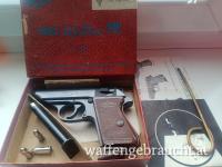 Walther, Manurhin SAMMLER PPK Bj 1966 mit Adler,alles Nummerngleich Magazine alles selbe Nummer)