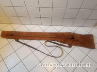 Vorderlader Gewehr Leder Tasche aus den 1960-70gern