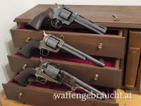Colt US Bicentennial Set Python, Single Action Army & Dragoon Revolver in der Holzkassette 