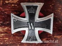 Eisernes Kreuz 1914 1. Klasse (Version Schraubscheibe) GEWÖLBT / UNMAGNETISCH (MARINE ?) "