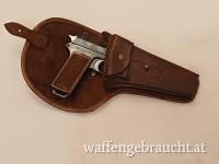 Steyr M 1912 - originale Pistolentasche, braun, Leder, gestempelt "Steyr 1914", top Zustand, alle Nähe in sehr gutem Zustand