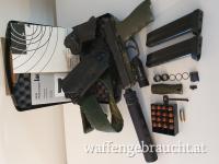 Fangschussgerät HK45 mit B&T Schalldämpfer