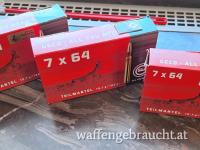 Munition GECO Teilmantel  7x64  10,7g / 165gr für 53 Stk. Gesamtpreis € 90