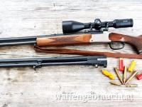  BBF 95 Blaser Prestige 30.R-20/76  und Wechsellauf 222.Rem-16/70 mit 3-12x56