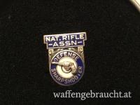 NRA Abzeichen Scharfschütze Silber