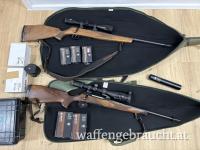 KOMPLETTPAKET - Große & Kleine Kugel, Schalldämpfer, Vorsatzgerät, Munition