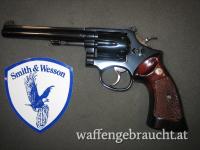 Smith & Wesson Mod. 617-3 , Cal. .22lr , brüniert, 6 Zoll , Masterpiece , Sehr gut!