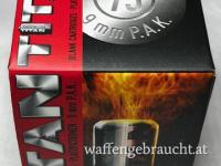 9 mm P.A.K. - 1 Packung mit 75 Stück
