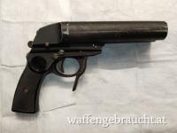 Doppelläufige Fliegerleuchtpistole, Kal.4, Modell „L“, Fl.24483, fzs1943(Fliegergerät) Heinrich Krieghoff Leuchtpistole !! - RKJ
