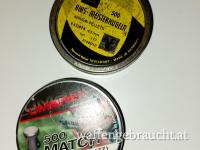 Luftdruckkugeln 4,5mm Flachkopf .177