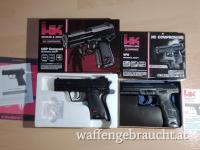 2 Stk Airsoft Pistolen von Heckler &Koch (Federdruck)