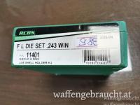 RCBS F L DIE Matrizenset mit Nummer 11401 für das Kaliber .243 Winchester