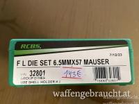 RCBS F L DIE Matrizenset mit Nummer 32801 für das Kaliber 6,5x57 Mauser