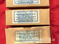 Pistolenpatronen 08 m.E. (mit Eisenkern) Top Zustand P08 P 08 