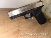 Custom GLOCK 17 in Chrom-Used-Look (Verkauf o. Tausch)