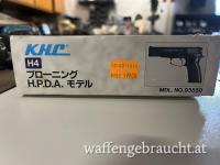 Sammlerstück KHC Browning H.P.D.A. Softair - Kopie der Browning FN High Power