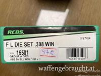 RCBS F L DIE Matrizenset mit Nummer 15501 für das Kaliber .308 Winchester 