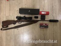 Steyr Modell L + SIW OBSK Ultra Schalldämpfer + GPO Spectra 4x 2,5–10×44i Zielfernrohr 