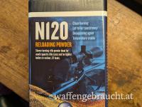 Vihtavuori Pulver N120, geöffnet, ca. 500 Gramm 