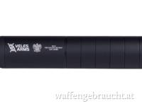 Schalldämpfer mit Nielsen Cal. 9mm M13.5x1 und 1/2-28 und ohne fur PCC