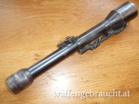 Zielfernrohr Zielsechs Carl Zeiss / Jena  Absehen 1 Stahlausführung mit Seitenmontage Aufschubmontage  - Stahlzielfernrohr 