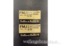 Sellier & Bellot 9mm Luger VM 8,0g/124grs  1000 Stk. € 249.- 