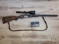 Suhl Fortuna Drilling 7x65R mit Einstecklauf  Krieghoff .22 