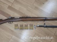 Chile Mauser M95 mit Bajonett und Zubehör