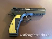 CZ 75 SP-01 Shadow 9 mm, neuwertig, IPSC-Setup mit 6 Magazinen, +2 Böden und Holster