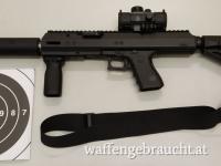 Wechselsystem 9x19, NORLITE e.K. | USK-G | Umrüst- Karabiner für Glock® Sub-Compact LL: 214mm für Glock 19 GEN. 3 (+4) !!! - RKJ