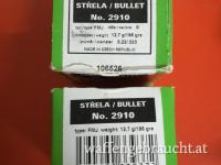 .323 8mm Geschoße Sellier&Bellot 2910 FMJBT 196grs