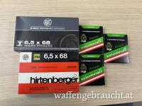 Patronen Konvolut 6,5x68 - RWS, Hirtenberger Nosler