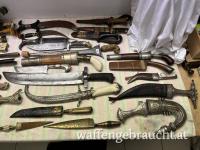 Sammlerstücke, Zischägge, Blankwaffen