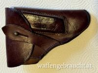 Pistolentasche für Walther PPK 7,65 mm mit Eigentumsnachweis und Feldpostnr.