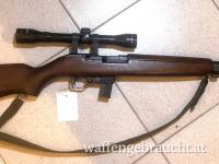 Schöner Selbstladekarabiner Erma EGM1 Mod. 70 (US M! Clone) im Kaliber .22 mit ZF