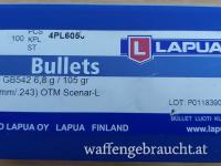 Geschosse 105gr Lapua, Hornady 