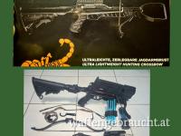 Steambow Stinger Survival +M10 Upper + Hunting Wurfarm wie neu 