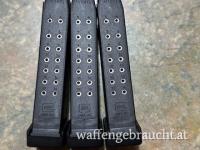 Glock Magazin 17+2 Gen 1-4 Stahllippe schwarzer Zubringer