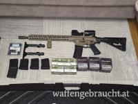 Schmeisser AR-15 FDE Edition kaum benutzt