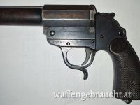 Leuchtpistole Signalpistole Walther LP34 in Stahl