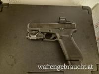 Glock 45 mos Gen 5 (mit Streamlight, Rotpunkt, Trittiumvisier, Performance Abzug)