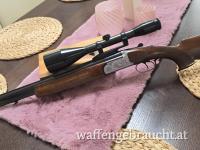Bockbüchsflinte Sabatti 20/70 und 7x65 mit Schmidt und Bender ZF