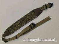 2-Punkt Schulterriemen mit Schwenkeln für Gewehre und Armbrust; strapazierfähiger und bequemer Schultergurt, bis 140cm